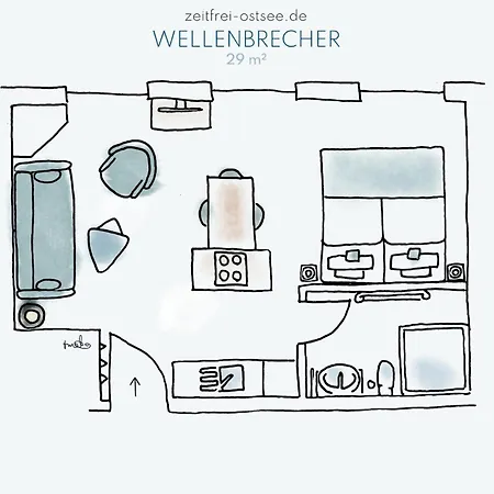 Zeitfrei Urlaubsappartememts & Veranstaltungsort * Steffenshagen
